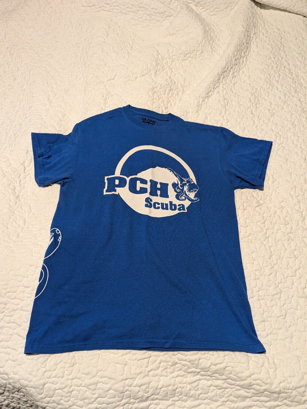 TSHIRT Blue Scuba Logo Tee